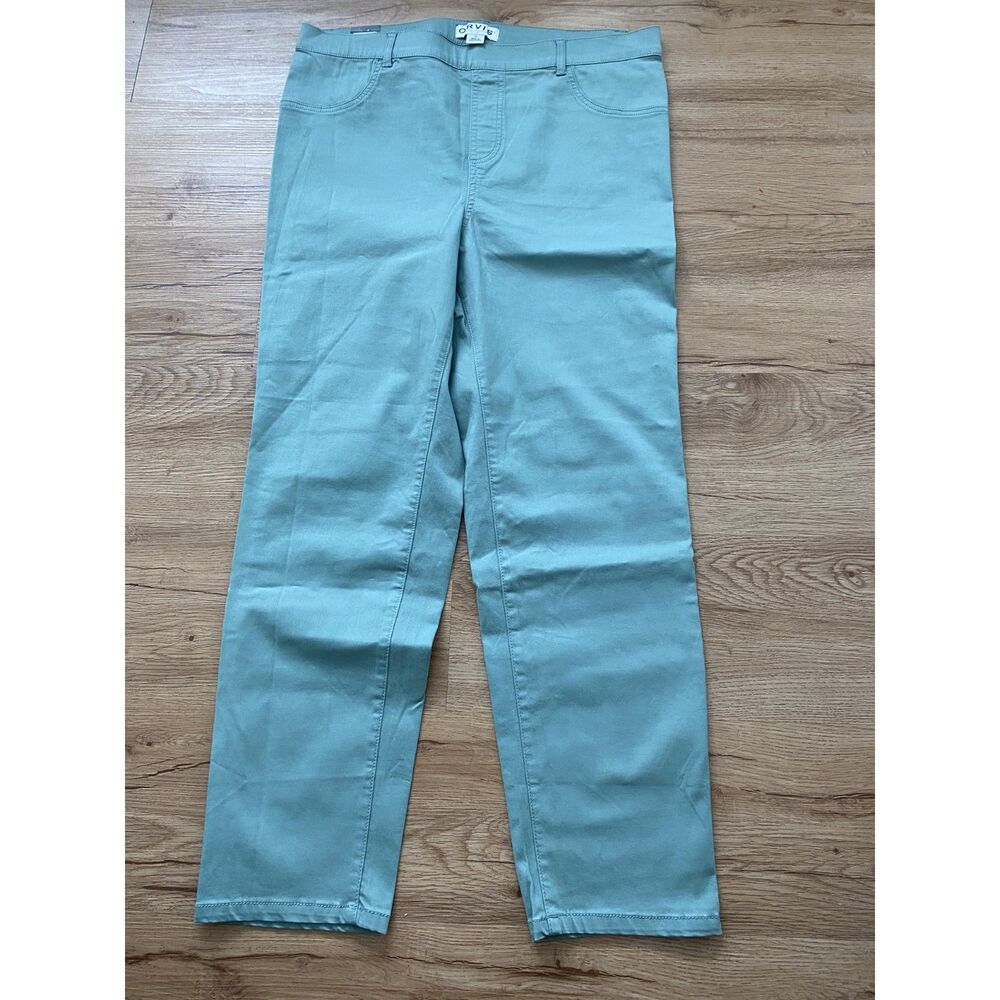 Orvis Sage Green Stretch Twill Ankle Pants NWT New With Tags Women's Size 16